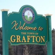 Grafton ma town sign