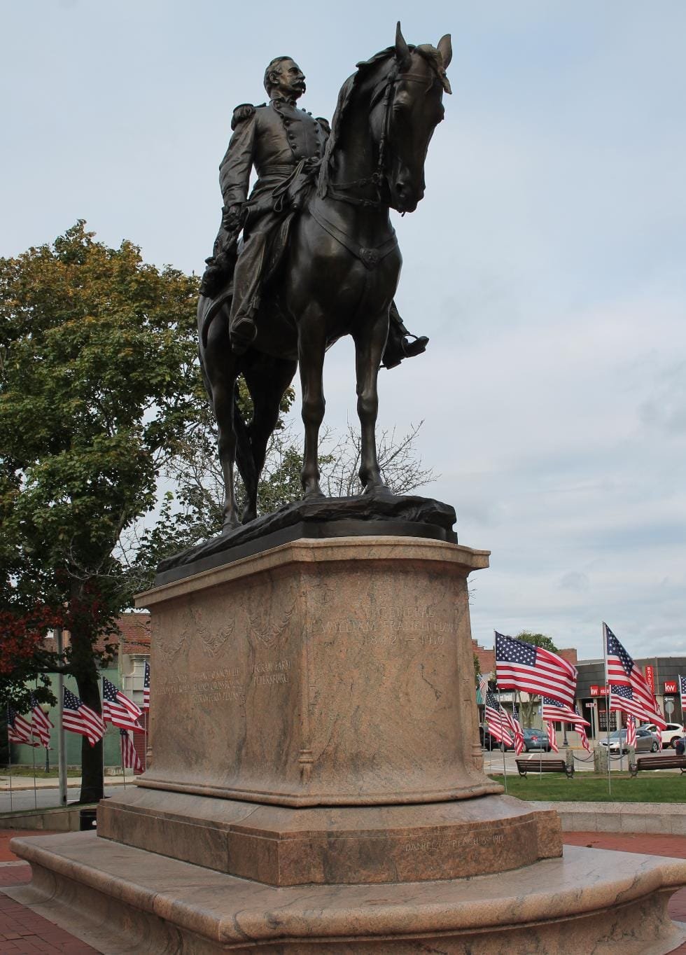 Milford statue Milford statue on the common in center of town