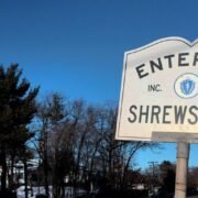 Shrewsbury ma town sign