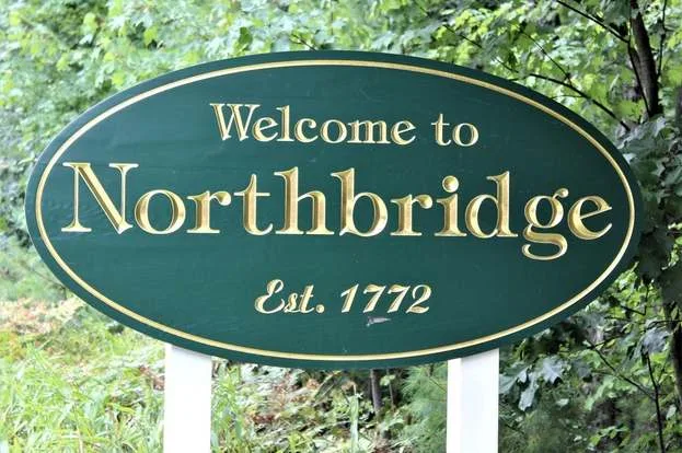 Northridge ma town sign