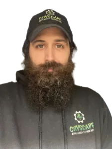 Service technician in a uniform
